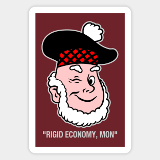 Rusto Old Guy Graffiti Magnet